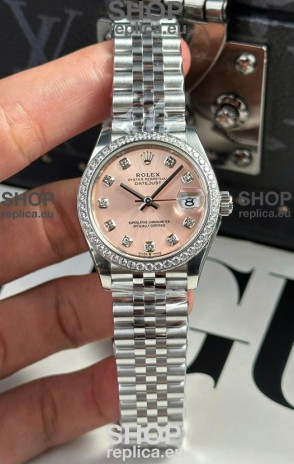 Rolex Super Clone Datejust ETA 2688 Movement 31MM Stainless Steel Case Champange Dial Watch