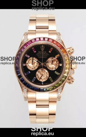Rolex Cosmograph Daytona 116595RBOW Rose Gold Original Cal.4130 Movement