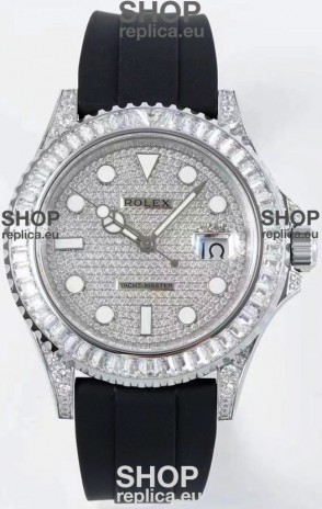 Rolex Yachtmaster 226679TBR White Gold 42MM Cal.3135 Swiss 1:1 Ultimate 904L Steel Watch