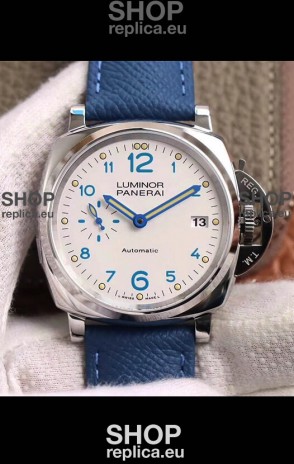 Panerai Luminor DUE PAM906 Edition 1:1 Mirror Swiss Replica Watch in Steel Casing 42MM