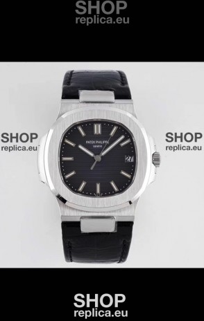 Patek Philippe Nautilus 5711/1A-011 1:1 Mirror Swiss Replica Watch in Blue Dial 904L Steel 