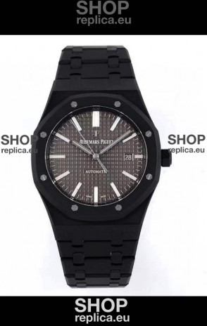 Audemars Piguet Royal Oak PVD Coated Swiss Replica Watch 3120 Swiss Movement - Grey Dial 