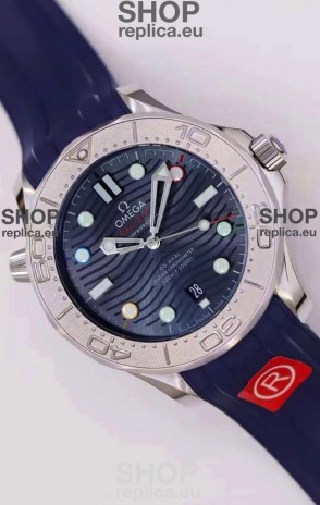 Omega Seamaster 300M Co-Axial Master Chronometer Beijing 2022 Edition 1:1 Mirror Replica