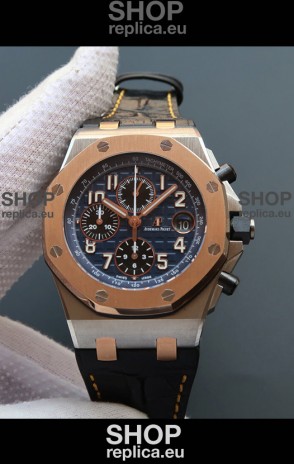 Audemars Piguet Royal Oak Offshore Chronograph 2 Tone 904L Steel 1:1 Mirror 3126 Movement