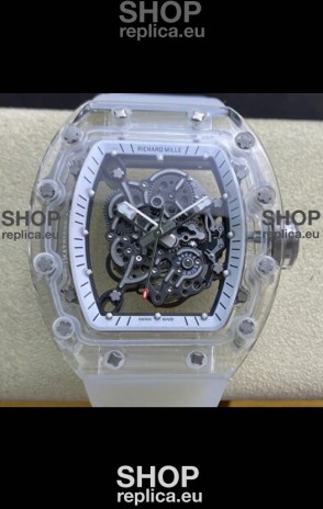 Richard Mille RM35-02 Transparent Casing Swiss Replica Watch 