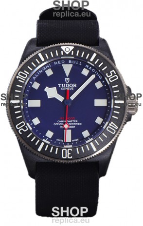 Tudor Pelagos FXD Titanium Casing 1:1 Mirror Replica Blue Dial in Black Nato Strap