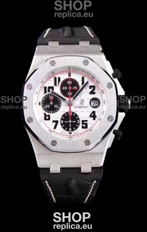Audemars Piguet Royal Oak Offshore Chronograph Panda - 1:1 Mirror Ultimate Edition - Updated Version with 3126 Movement