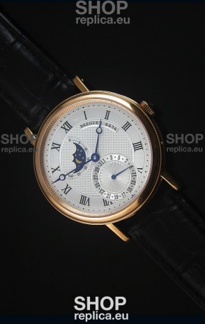 Breguet Classique Moonphase Rose Gold Swiss Replica Watch