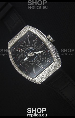 Franck Muller Vanguard Swiss Replica Watch in Stainless Steel Case