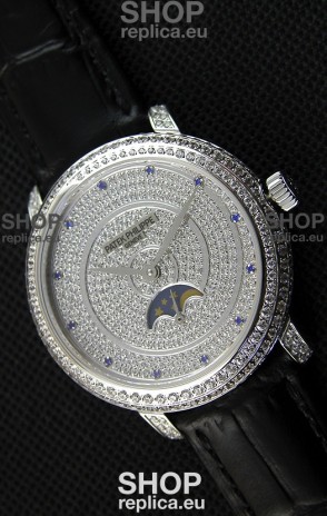 Patek Philippe Complications 4968/G Swiss Replica Steel Case Watch 