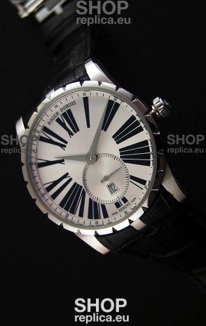 Roger Dubuis Excalibur RDDBEX0460 Steel White Swiss Replica Watch 