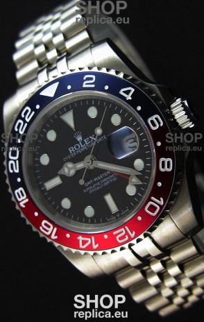 Rolex GMT Masters II 116719BLRO Pepsi Bezel Cal.3186 Movement Swiss Replica - Ultimate 904L Steel Watch 