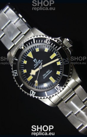 Tudor Oyster Prince Vintage 200M Black Dial Squre Markers Swiss 1:1 Mirror Replica Watch 