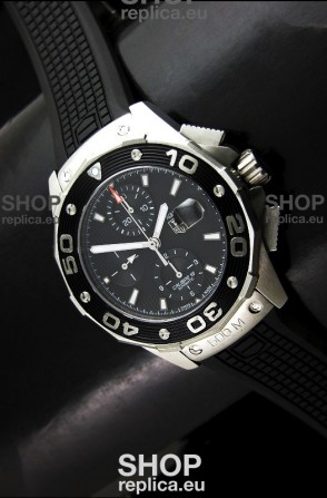 Tag Heuer Aquaracer Calibre 16 Swiss Watch in Black Dial