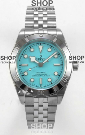Tudor Black Bay 41 Tiffany Blue Dial Jubilee Super Clone Watch 
