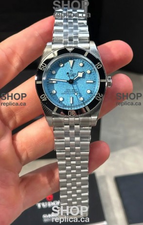 Tudor Black Bay 54 Lagoon Blue Dial 37MM Jubilee Super Clone Watch 