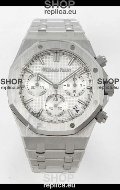 Audemars Piguet Super Clone Royal Oak 26240 Replica Watch White Dial 
