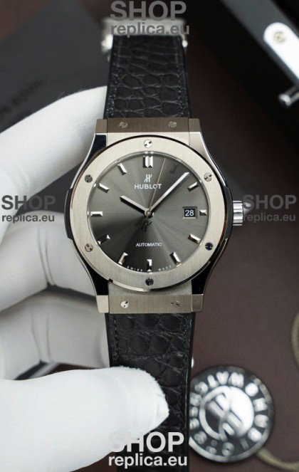 Hublot Super Clone Classic Fusion Titanium Grey Dial 42MM Watch