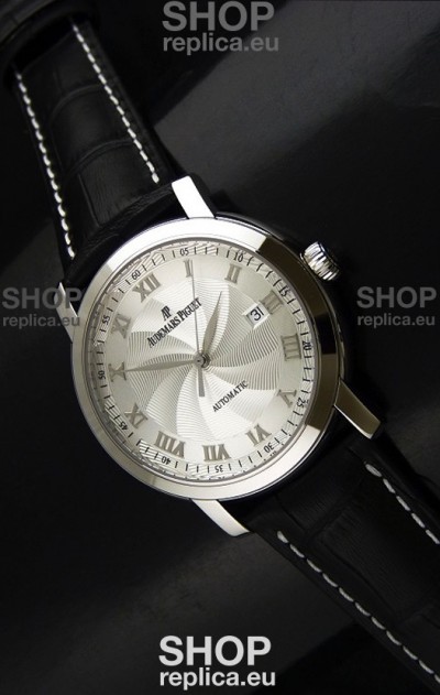 Audemars Piguet Jules Audemars Swiss Watch in Silver Dial