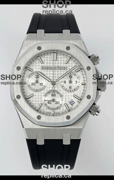 Royal Oak Chrono 26240 White Dial Super Clone Watch 