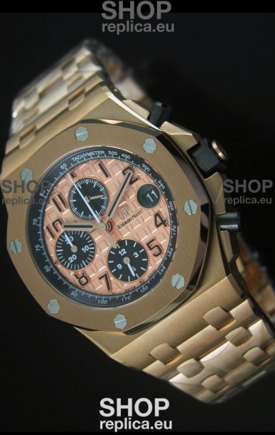 Audemars Piguet Royal Oak Offshore THEMES Pink Gold Casing 