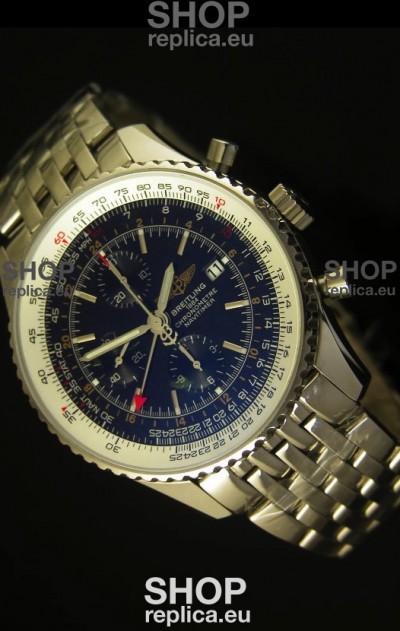 Breitling Navitimer World GMT - 1:1 Mirror Ultimate Edition Black Dial