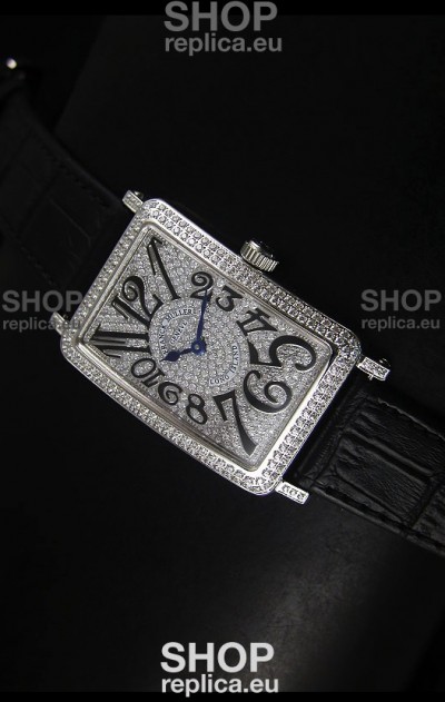 Franck Muller Master of Complications Long Island Ladies Watch in Stainless Steel 