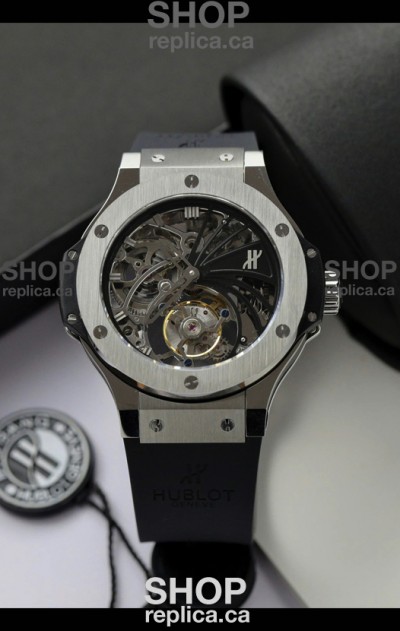 Hublot Classic Fusion Swiss Tourbillon Titanium Super Clone Watch 