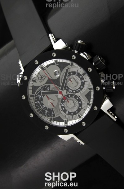 Jacob and Co EPIC II Swiss Watch in Grey Dial
