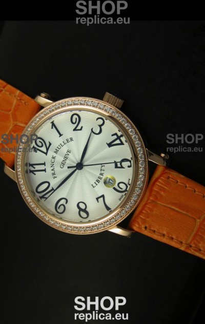 Franck Muller Master of Complications Liberty Japanese Watch in Black Numerals