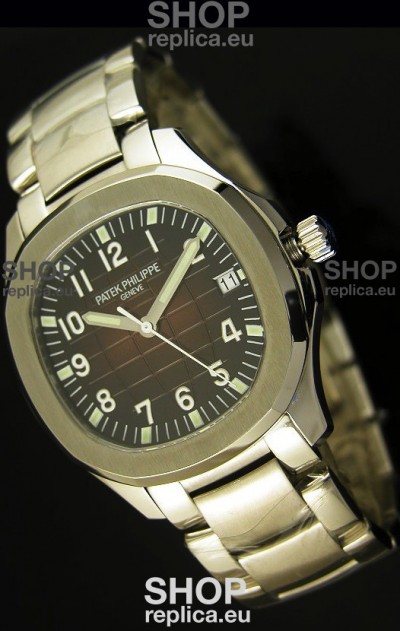 Patek Philippe 5167 Aquanaut Jumbo Swiss Replica Watch - 1:1 Mirror Replica Brown Dial