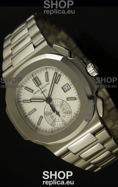 Patek Philippe Nautilus 5980 Chronograph Swiss Replica Watch - 1:1 Mirror Replica