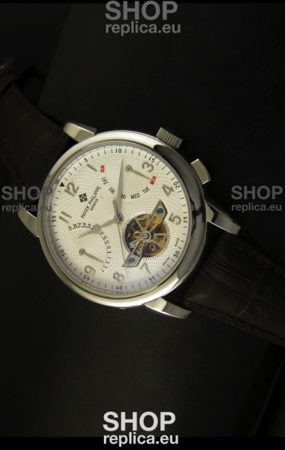 Patek Philippe Grand Complications Tourbillon Automatic Watch in Steel