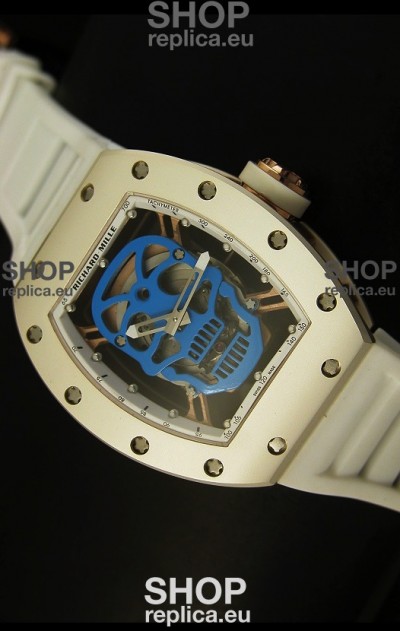 Richard Mille RM052 Skull Tourbillon Swiss Replica Watch Ceramic Case