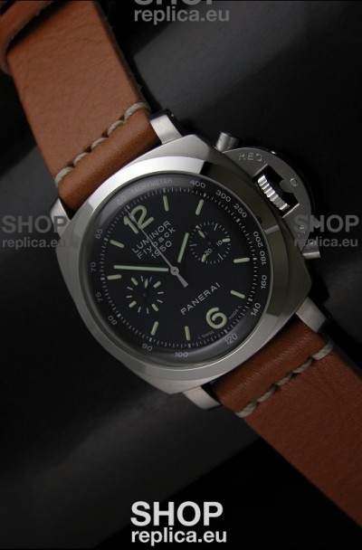 Panerai Luminor Flyback 1950 Edition Swiss Chrono Watch - 1:1 Mrror Replica