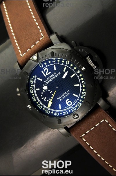 Panerai Luminor Submersible GMT Swiss PVD Watch 