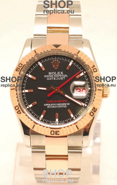 Rolex Datejust Turn-O-Graph Oyster Perpetual Swiss Replica Watch