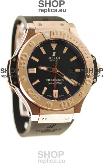 Hublot Big Bang King Swiss Watch in 18K Pink Gold
