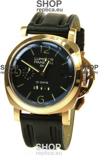 Panerai Luminor GMT 10 Days Swiss Replica Watch