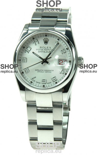 Rolex Datejust Japanese Replica Silver Watch