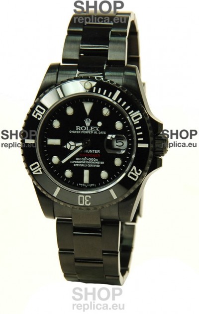 Rolex Submariner Pro Hunter PVD Swiss Casing Watch 