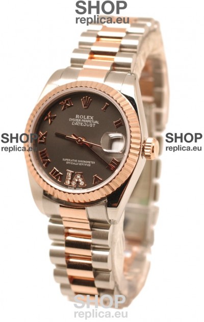 Rolex Datejust Diamond VI Japanese Replica Watch - 36MM