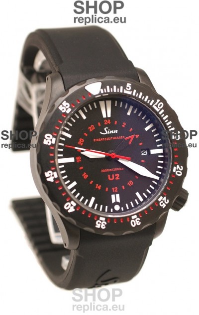 Sinn U2 Swiss Replica GMT Watch