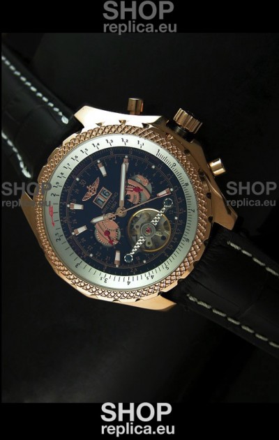Breitling for Bentley Japanese Replica Tourbillon Watch