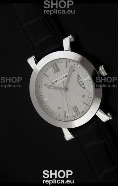 Bvlgari Sotirio Bulgari Swiss Replica Watch in White Dial
