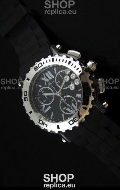 Chopard Happy Sport Swiss Replica Watch in Black Dial