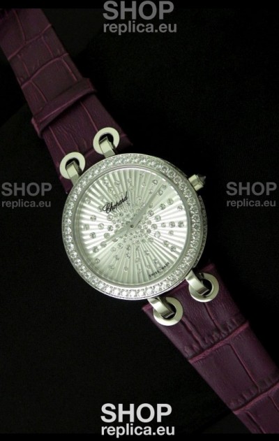 Chopard Xtravaganza Ladies Ladies Japanese Replica Watch in Diamond Bezel