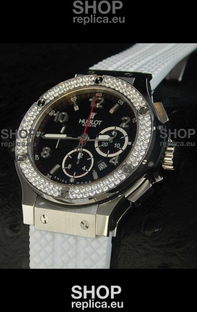Hublot Big Bang Swiss Replica Watch in Black Dial