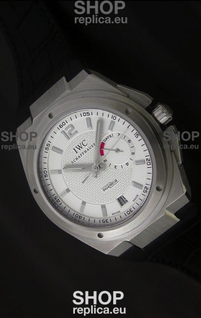 IWC Ingenieur Power Reserve Swiss Watch in White