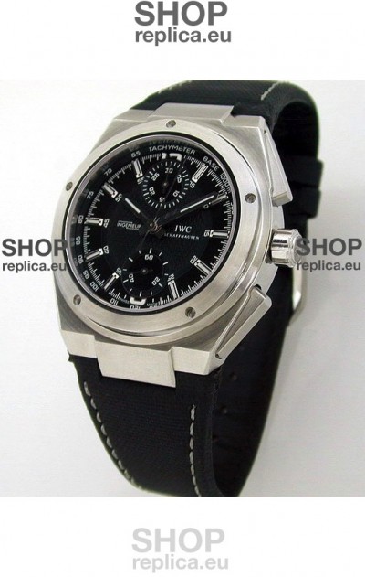 IWC Ingenieur Swiss Watch in Black Dial